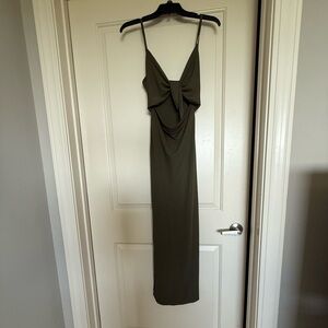 Olive Green Maxi Dress